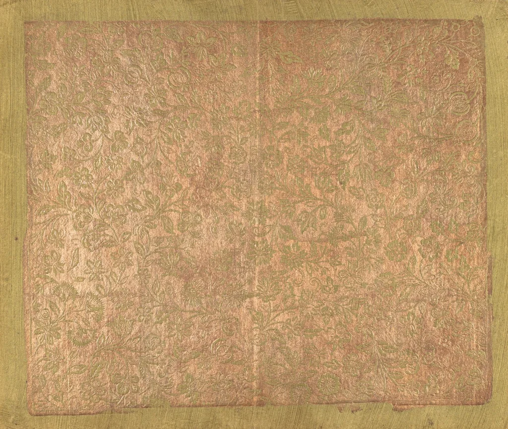 An illustration from A collection of 18th century and early 19th century decorative papers, 1700, leaf 4