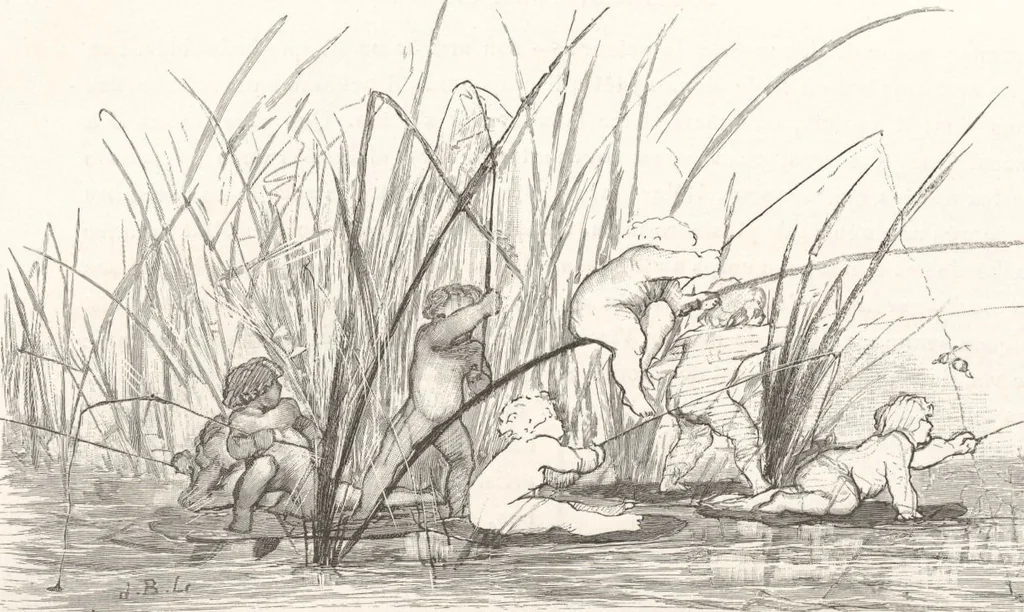 An illustration from Bastien-Lepage, sa vie et ses oeuvres, 1848-1884 / étude par L. de Fourcaud ; publié sous la directionde F.-G. Dumas, 1885, leaf 5