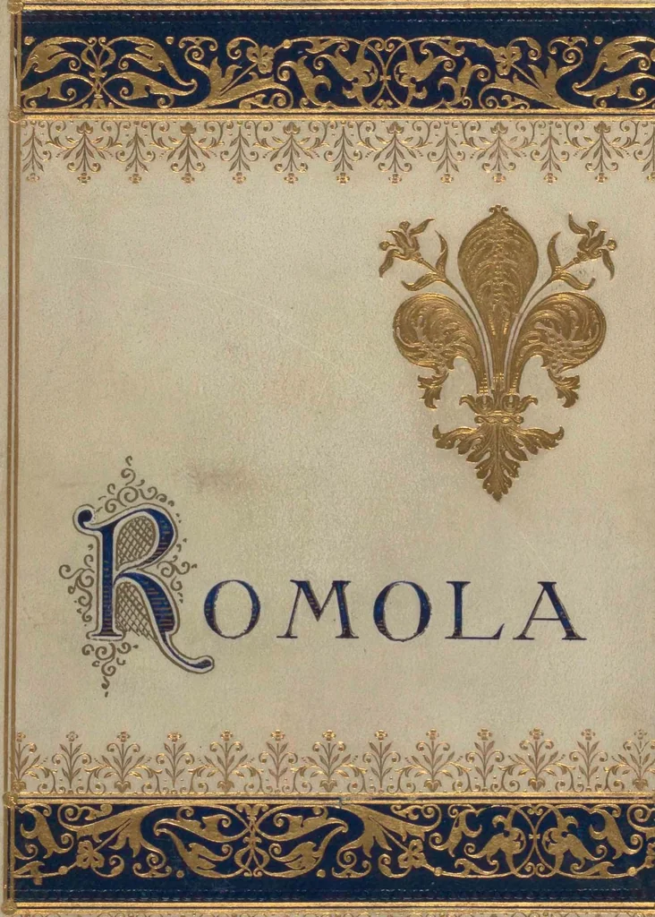 An illustration from Romola / by George Eliot, 1888, leaf 1