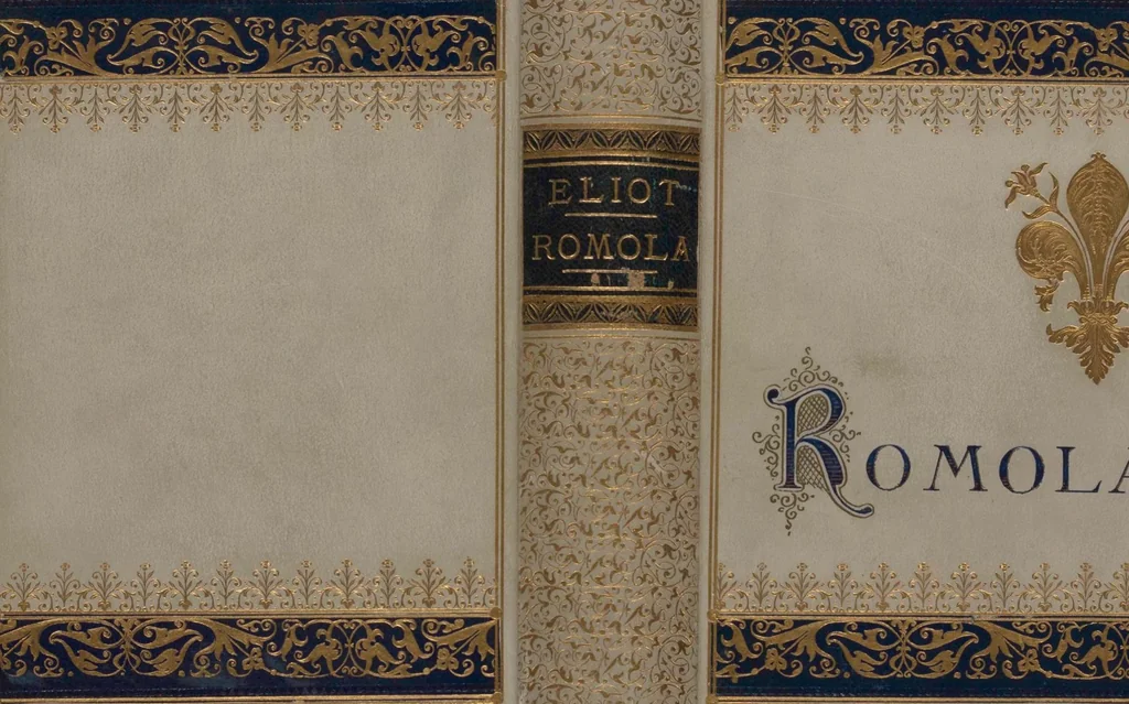 An illustration from Romola / by George Eliot, 1888, leaf 2