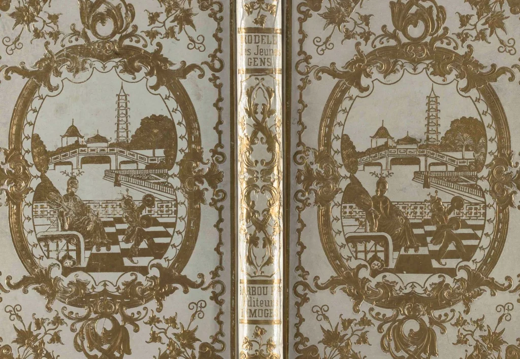 An illustration from Le Modèle des jeunes gens, dans la vie édifiante de Claude Le Peletier de Souci, ètudiant en philosophie en l'Université de Paris / par l'abbé Proyart, 1849, leaf 2