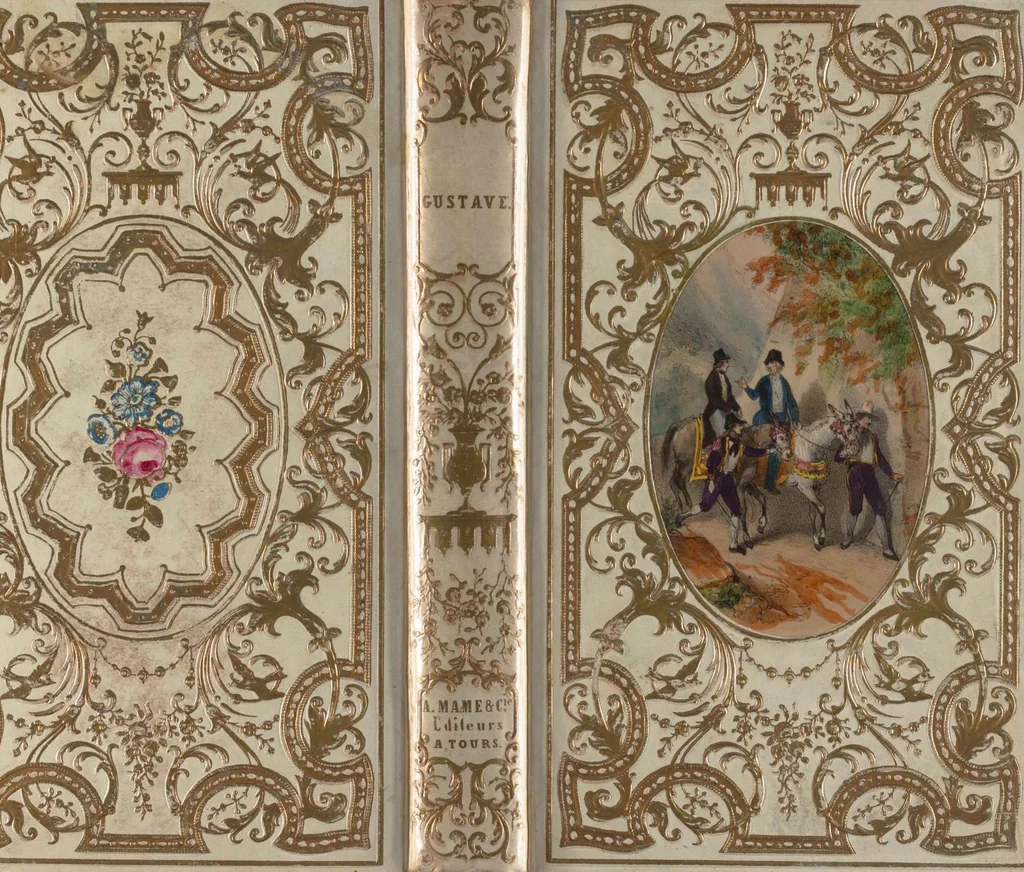 An illustration from Gustave, ou, Le jeune voyageur en Espagne / par M. de Marlès, auteur de Firmin ou le jeune Voyageur en Egypte, etc, 1844, leaf 2