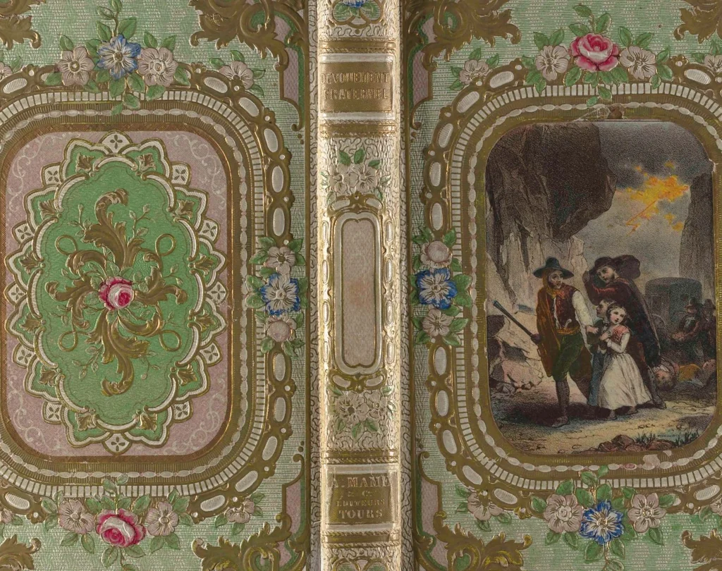 An illustration from Le dévouement fraternel : épisode du siége de Saragosse / par Mme. Woillez, 1853, leaf 2