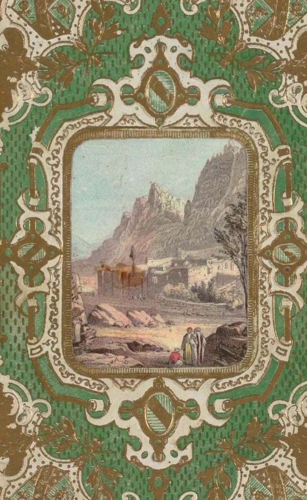 An illustration from Voyage au Mont Sinaï / par L. de Tesson, 1858, leaf 1