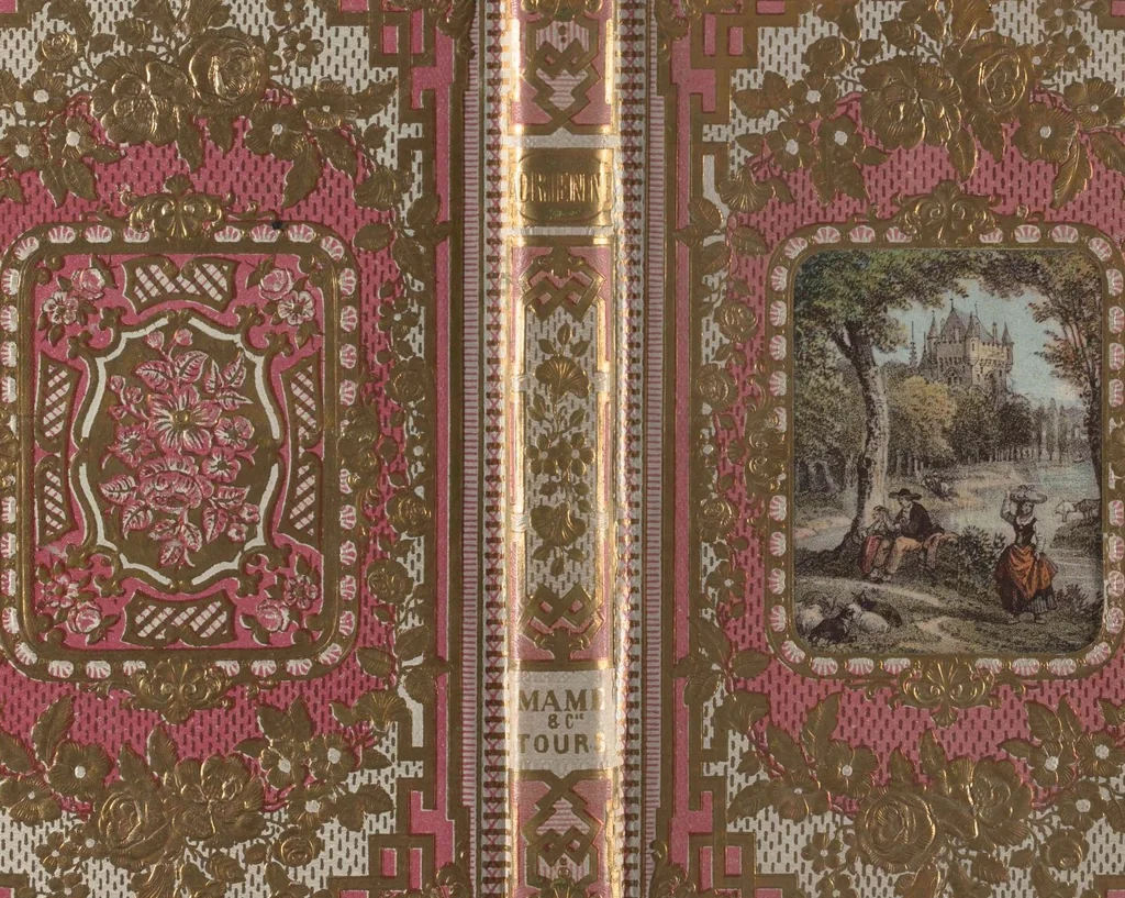An illustration from Adrienne, ou, Les conseils d'une institutrice / par Mme. Alida de Savignac, 1858, leaf 2