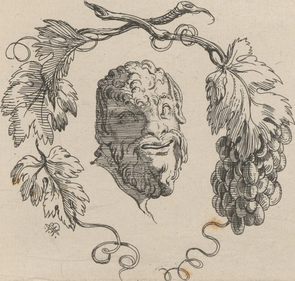 An illustration from Original etchings / by Sir George Hayter, historical and portrait painter to His Majesty the King of Belgium, and member of the Academy of Rome, Florence, Bologna, Parma and Venice : forty-six etchings, 1879, leaf 1
