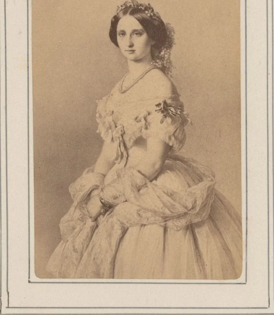 An illustration from A descriptive catalogue of a collection of royal historical porcelain, designed and painted in Europe during the eleven years beginning 1878 and ending 1889 : holograph and photographs, [189-?] / by J.S. Potter, 1878, leaf 46
