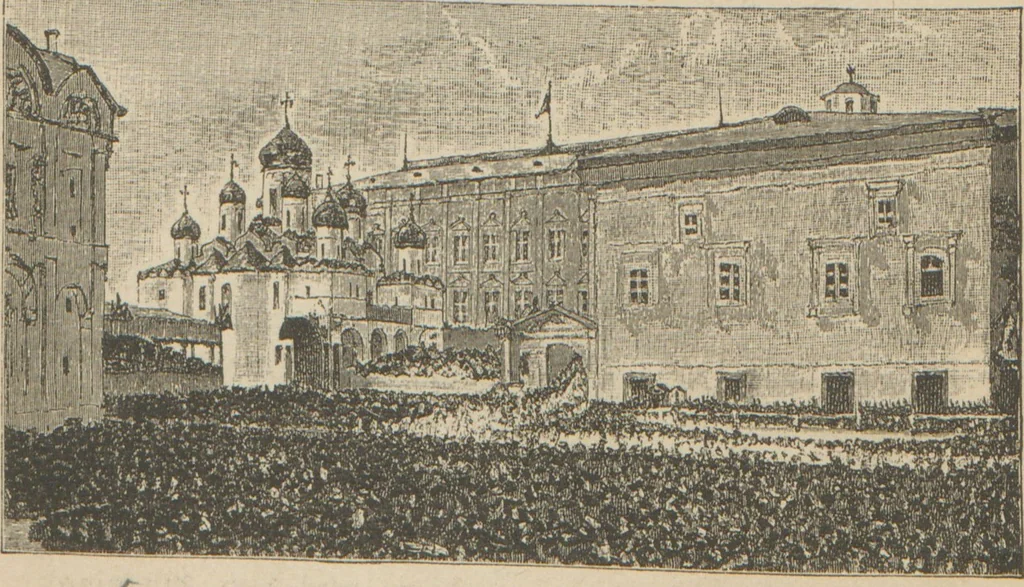 An illustration from Exhibition of the works of Vassili Verestchagin : illustrated descriptive catalogue / [tr. by Delmar Morgan], 1887, leaf 62