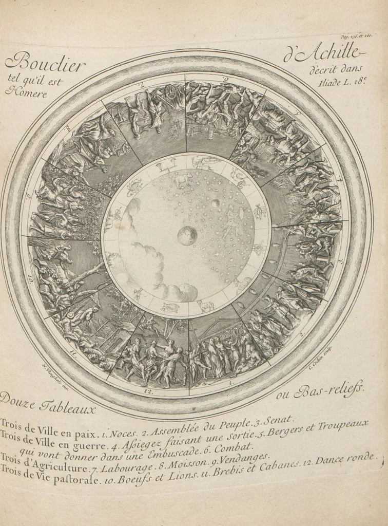 An illustration from [A collection of 48 engravings from ancient gems, etc. / drawn and engraved by E.S.C., Ursule de la Croix, and others, 1709, leaf 47