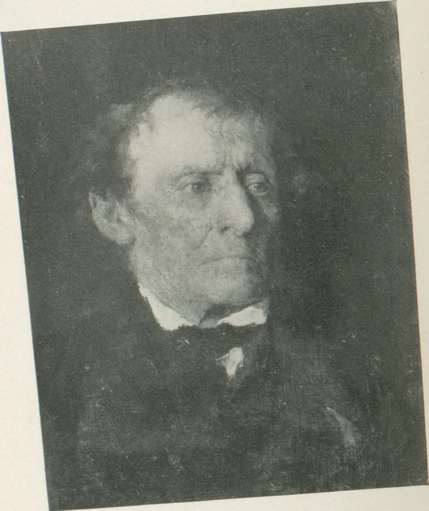 An illustration from Catalogue of an exhibition of contemporary German paintings, 1906, leaf 46