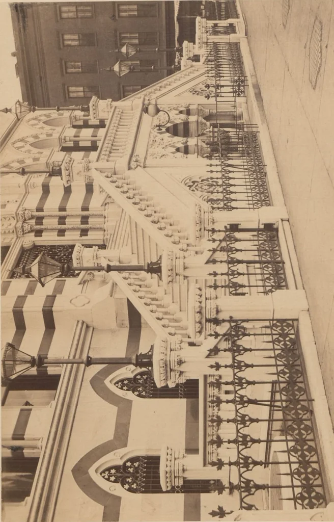 An illustration from National Academy of Design : photographs of the new building / with an introductory essay and description by P.B. Wight, 1866, leaf 12
