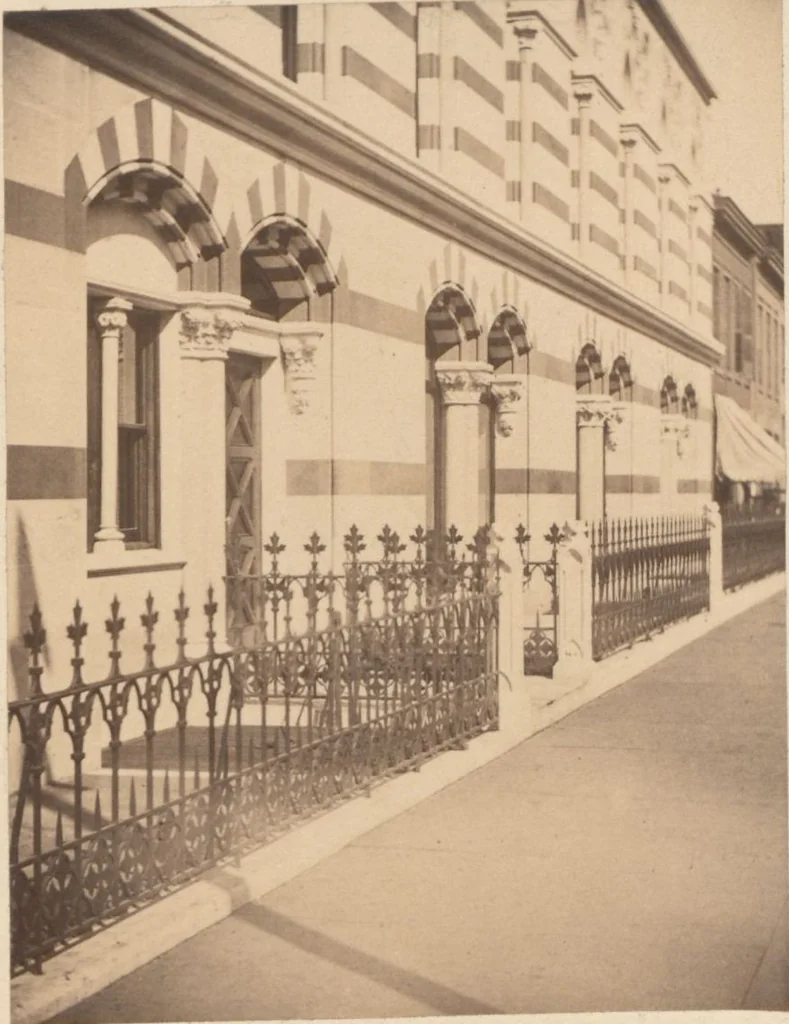 An illustration from National Academy of Design : photographs of the new building / with an introductory essay and description by P.B. Wight, 1866, leaf 14