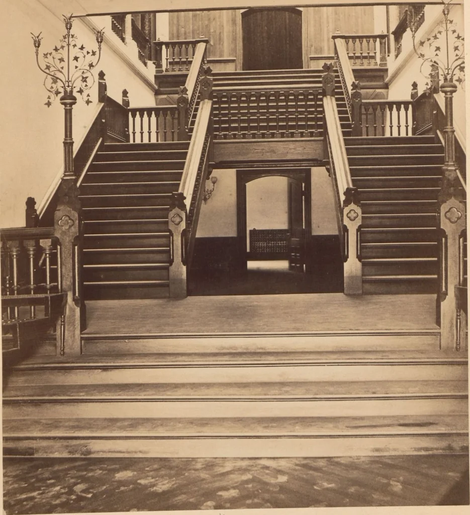 An illustration from National Academy of Design : photographs of the new building / with an introductory essay and description by P.B. Wight, 1866, leaf 16
