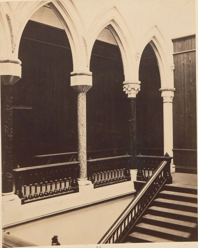 An illustration from National Academy of Design : photographs of the new building / with an introductory essay and description by P.B. Wight, 1866, leaf 18
