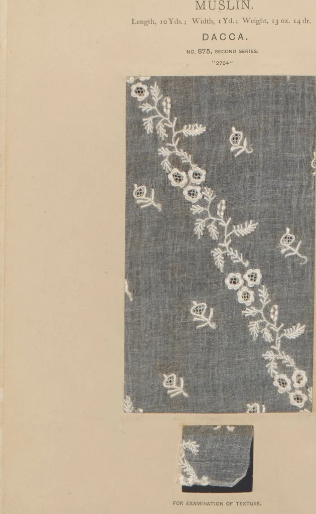 An illustration from Collection of specimens and illustrations of the textile manufactures of India. Second series, 0864-0920 / prepared under the direction of J. Forbes Watson, 1874, leaf 14