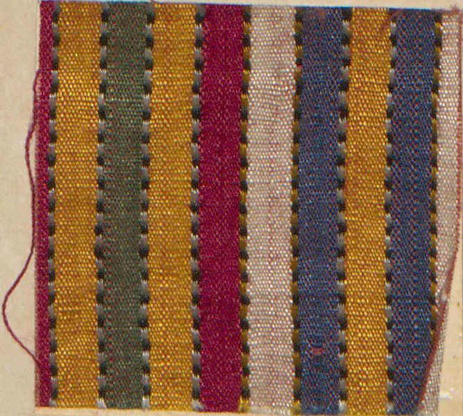 An illustration from Collection of specimens and illustrations of the textile manufactures of India. Second series, 0526-0574 / prepared under the direction of J. Forbes Watson, 1873, leaf 50