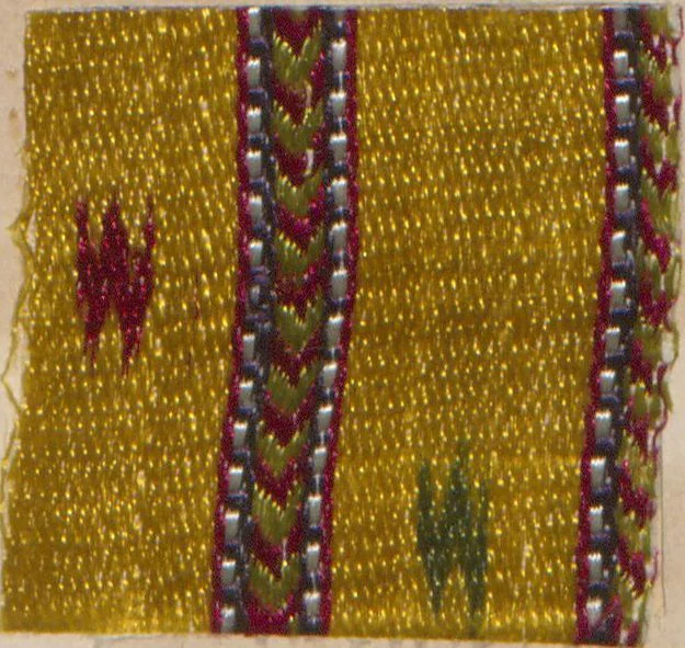 An illustration from Collection of specimens and illustrations of the textile manufactures of India. Second series, 0459-0525 / prepared under the direction of J. Forbes Watson, 1873, leaf 17