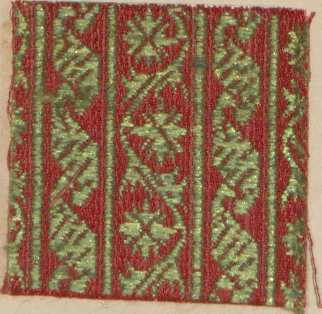 An illustration from Collection of specimens and illustrations of the textile manufactures of India. Second series, 0459-0525 / prepared under the direction of J. Forbes Watson, 1873, leaf 54