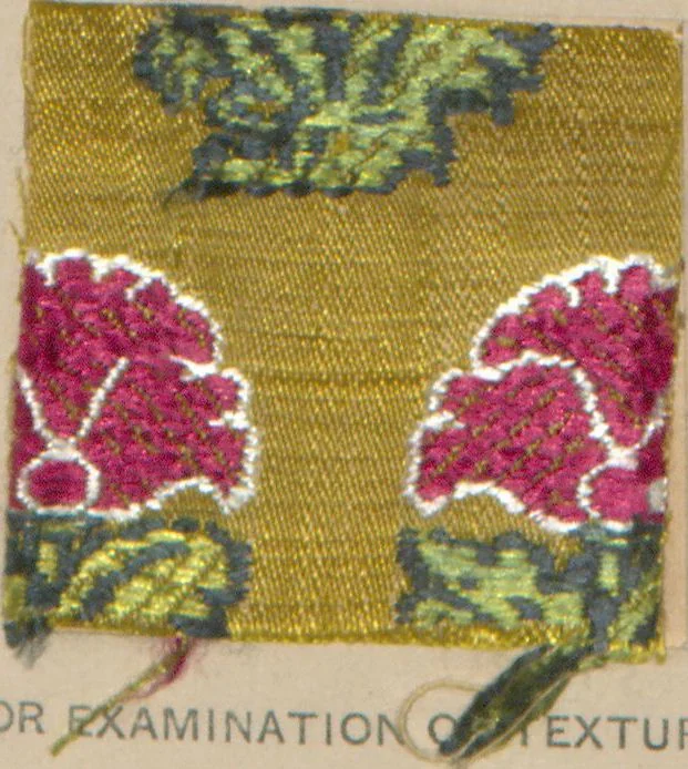 An illustration from Collection of specimens and illustrations of the textile manufactures of India. Second series, 0459-0525 / prepared under the direction of J. Forbes Watson, 1873, leaf 8
