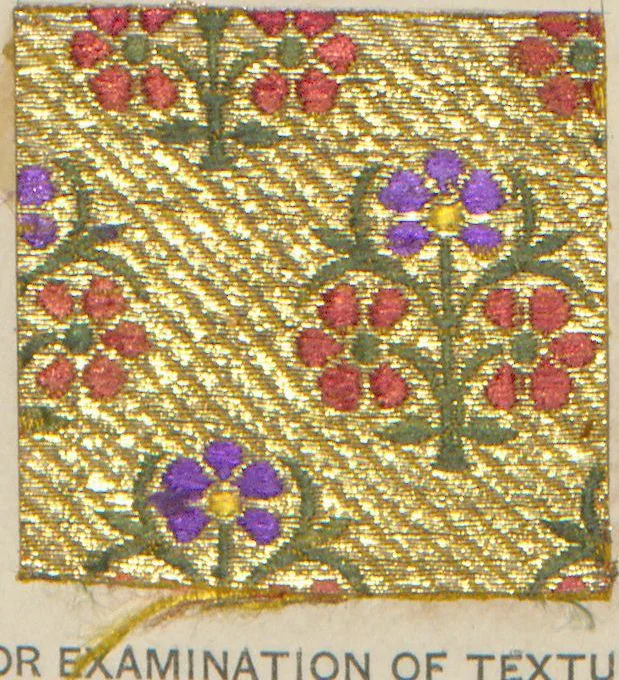 An illustration from Collection of specimens and illustrations of the textile manufactures of India. Second series, 0401-0458 / prepared under the direction of J. Forbes Watson, 1873, leaf 18