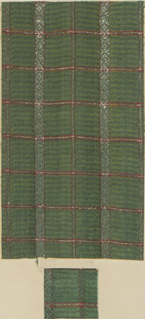 An illustration from Collection of specimens and illustrations of the textile manufactures of India. Second series, 0401-0458 / prepared under the direction of J. Forbes Watson, 1873, leaf 43