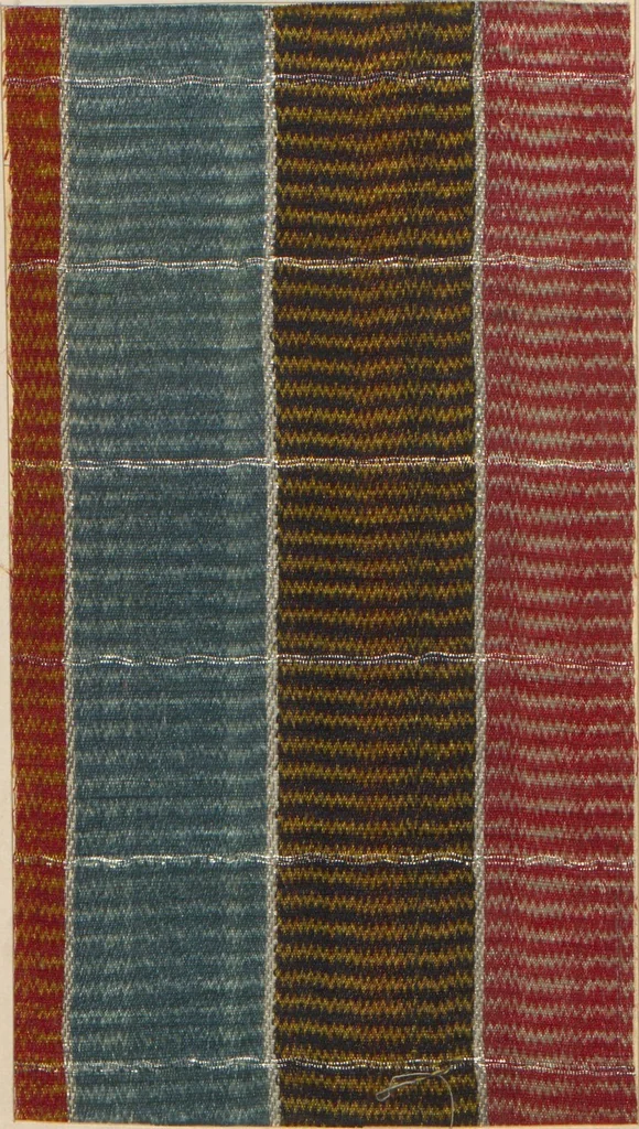 An illustration from Collection of specimens and illustrations of the textile manufactures of India. Second series, 0401-0458 / prepared under the direction of J. Forbes Watson, 1873, leaf 44