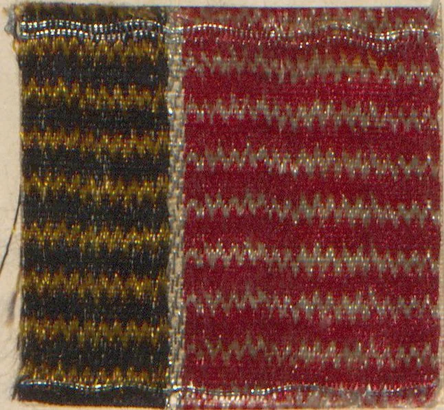 An illustration from Collection of specimens and illustrations of the textile manufactures of India. Second series, 0401-0458 / prepared under the direction of J. Forbes Watson, 1873, leaf 44