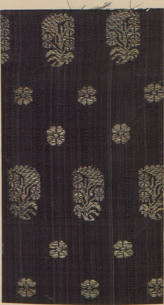 An illustration from Collection of specimens and illustrations of the textile manufactures of India. Second series, 0401-0458 / prepared under the direction of J. Forbes Watson, 1873, leaf 46