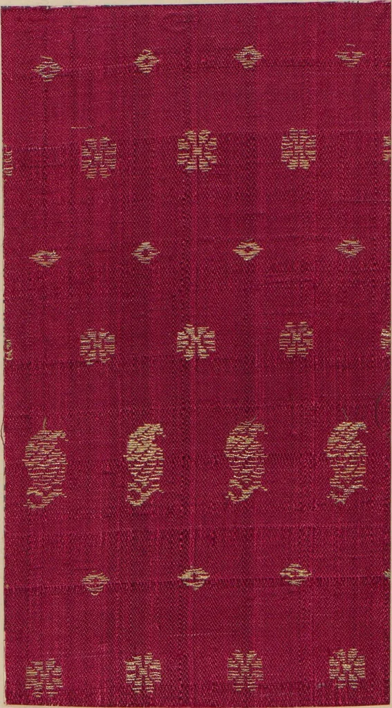 An illustration from Collection of specimens and illustrations of the textile manufactures of India. Second series, 0401-0458 / prepared under the direction of J. Forbes Watson, 1873, leaf 52