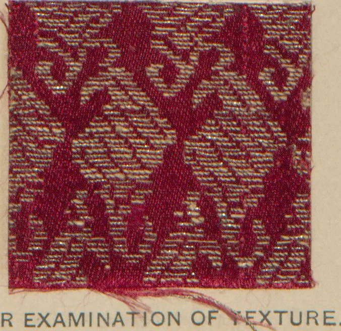 An illustration from Collection of specimens and illustrations of the textile manufactures of India. Second series, 0401-0458 / prepared under the direction of J. Forbes Watson, 1873, leaf 57
