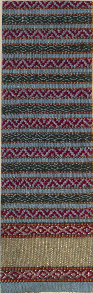 An illustration from Collection of specimens and illustrations of the textile manufactures of India. Second series, 0065-0100 / prepared under the direction of J. Forbes Watson, leaf 21