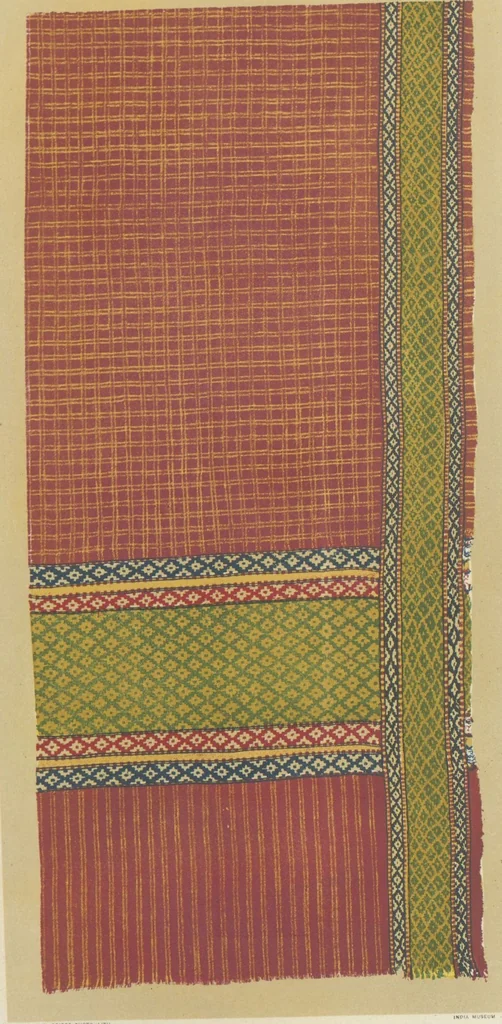 An illustration from Collection of specimens and illustrations of the textile manufactures of India. Second series, 0065-0100 / prepared under the direction of J. Forbes Watson, leaf 36