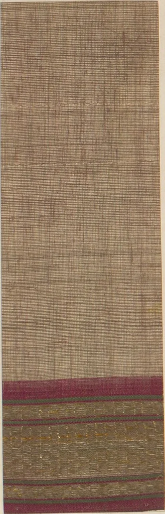 An illustration from Collection of specimens and illustrations of the textile manufactures of India. Second series, 0065-0100 / prepared under the direction of J. Forbes Watson, leaf 43