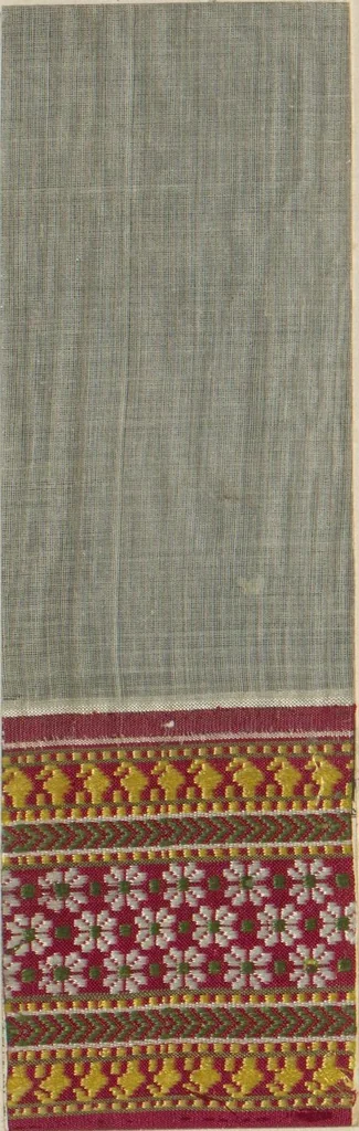 An illustration from Collection of specimens and illustrations of the textile manufactures of India. Second series, 0065-0100 / prepared under the direction of J. Forbes Watson, leaf 55