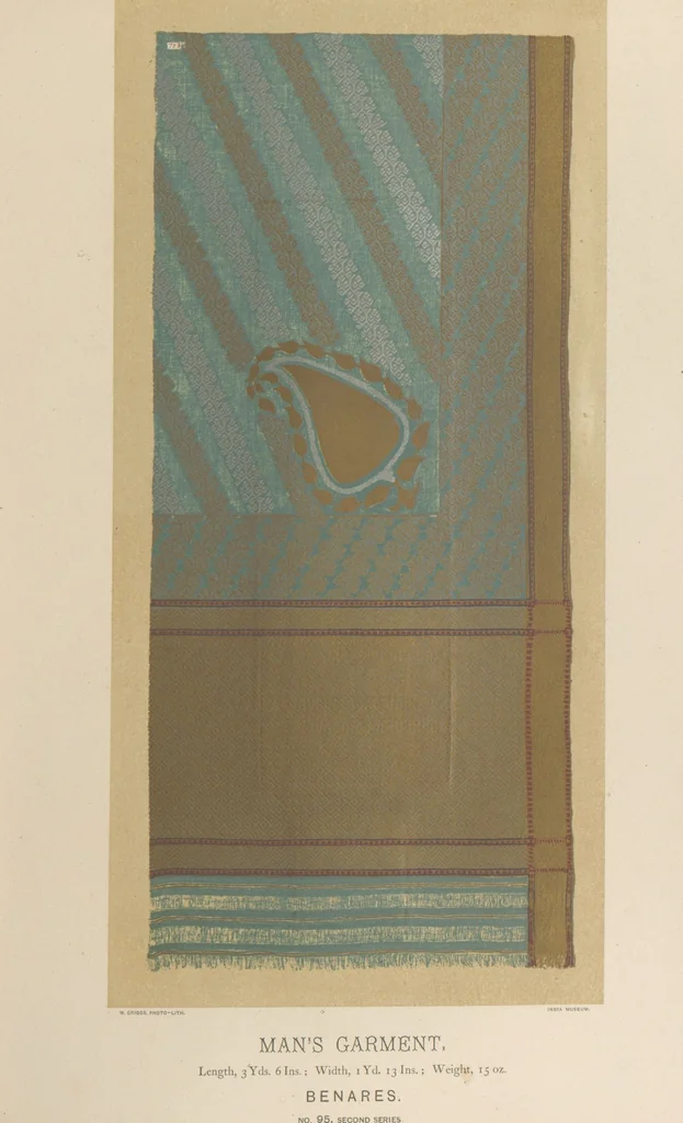 An illustration from Collection of specimens and illustrations of the textile manufactures of India. Second series, 0065-0100 / prepared under the direction of J. Forbes Watson, leaf 64