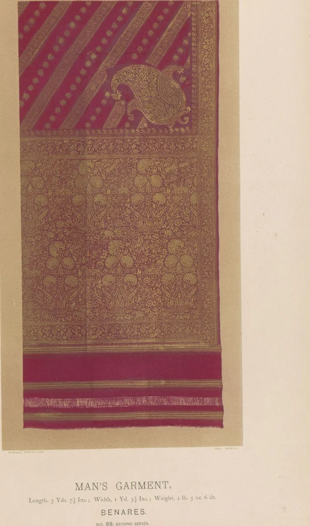 An illustration from Collection of specimens and illustrations of the textile manufactures of India. Second series, 0065-0100 / prepared under the direction of J. Forbes Watson, leaf 70
