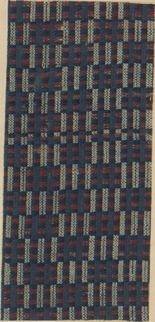 An illustration from Collection of specimens and illustrations of the textile manufactures of India. Second series, 0692-0751 / prepared under the direction of J. Forbes Watson, 1874, leaf 30