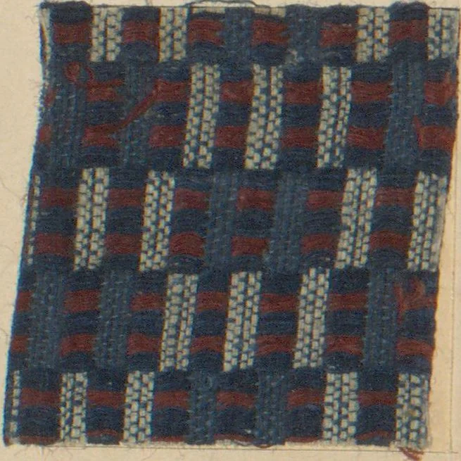 An illustration from Collection of specimens and illustrations of the textile manufactures of India. Second series, 0692-0751 / prepared under the direction of J. Forbes Watson, 1874, leaf 30