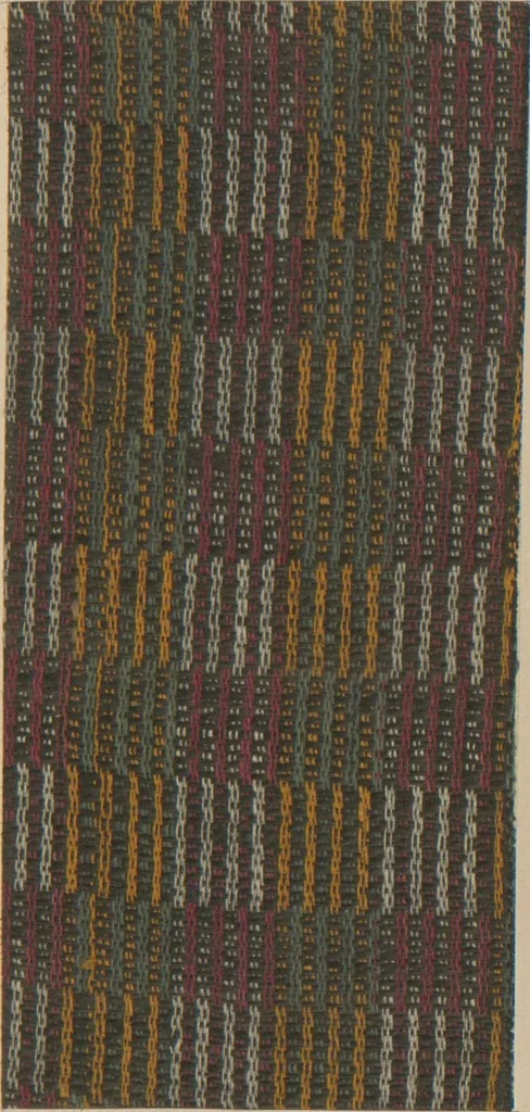 An illustration from Collection of specimens and illustrations of the textile manufactures of India. Second series, 0692-0751 / prepared under the direction of J. Forbes Watson, 1874, leaf 35