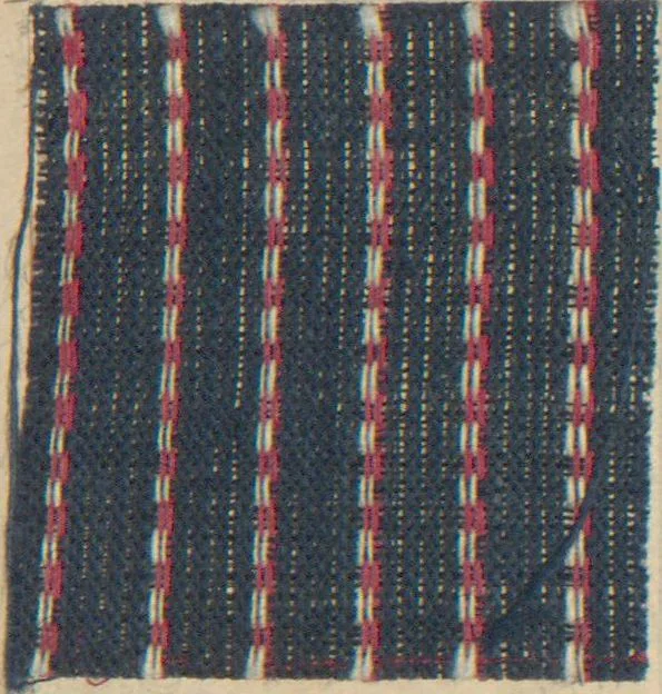 An illustration from Collection of specimens and illustrations of the textile manufactures of India. Second series, 0692-0751 / prepared under the direction of J. Forbes Watson, 1874, leaf 51