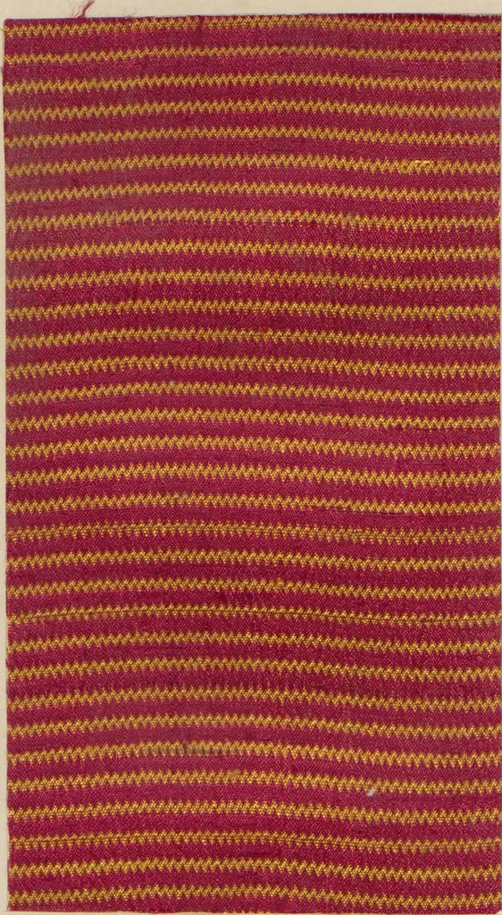 An illustration from Collection of specimens and illustrations of the textile manufactures of India. Second series, 0575-0631 / prepared under the direction of J. Forbes Watson, 1873, leaf 17