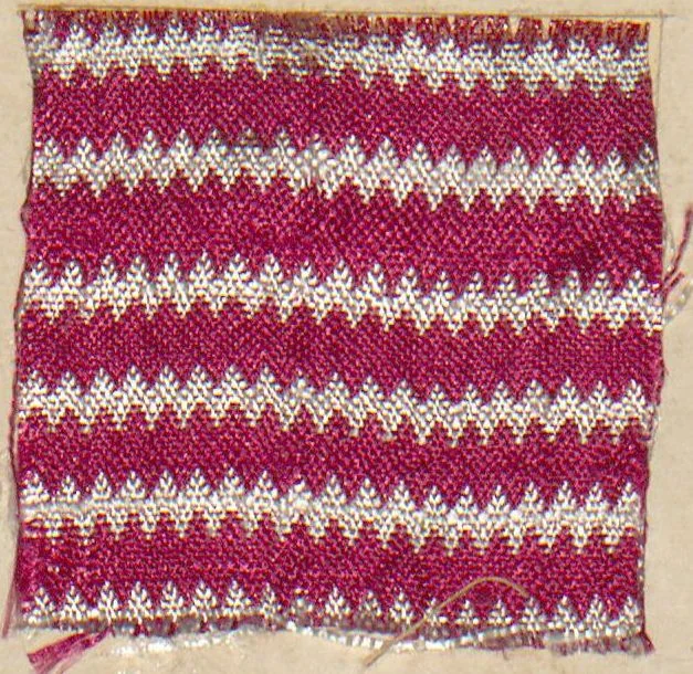 An illustration from Collection of specimens and illustrations of the textile manufactures of India. Second series, 0575-0631 / prepared under the direction of J. Forbes Watson, 1873, leaf 18