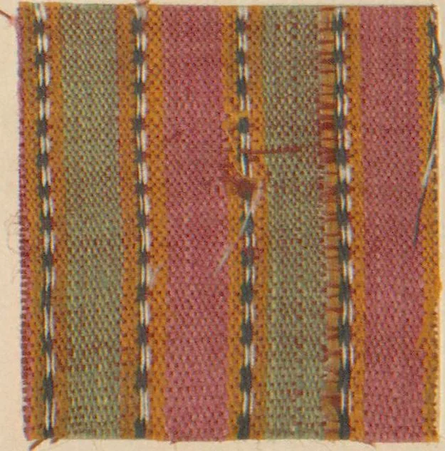An illustration from Collection of specimens and illustrations of the textile manufactures of India. Second series, 0752-0812 / prepared under the direction of J. Forbes Watson, 1874, leaf 20