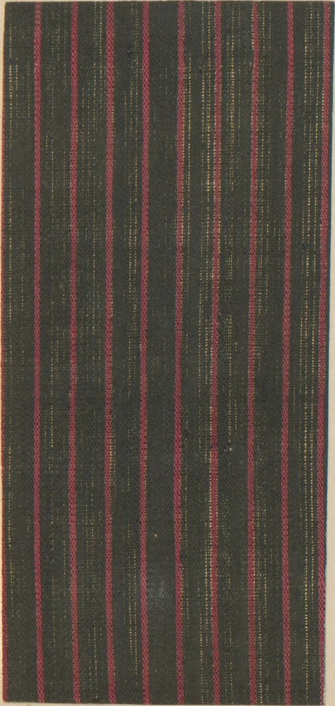 An illustration from Collection of specimens and illustrations of the textile manufactures of India. Second series, 0752-0812 / prepared under the direction of J. Forbes Watson, 1874, leaf 27