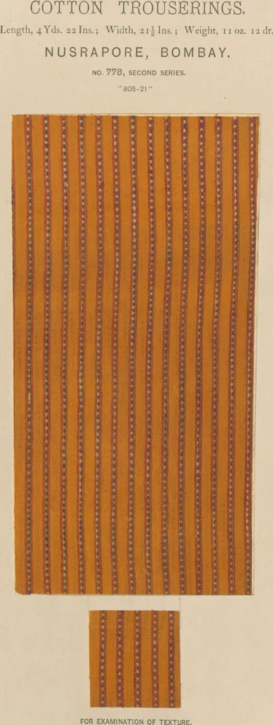 An illustration from Collection of specimens and illustrations of the textile manufactures of India. Second series, 0752-0812 / prepared under the direction of J. Forbes Watson, 1874, leaf 29