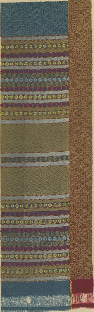 An illustration from Collection of specimens and illustrations of the textile manufactures of India. Second series, 0101-0134 / prepared under the direction of J. Forbes Watson, 1877, leaf 26