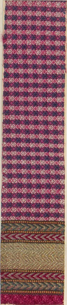 An illustration from Collection of specimens and illustrations of the textile manufactures of India. Second series, 0101-0134 / prepared under the direction of J. Forbes Watson, 1877, leaf 27