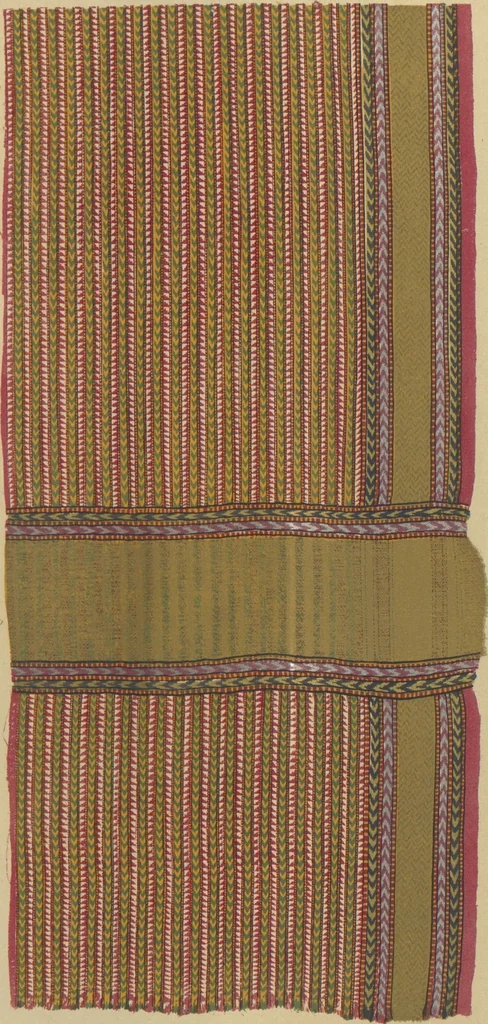 An illustration from Collection of specimens and illustrations of the textile manufactures of India. Second series, 0101-0134 / prepared under the direction of J. Forbes Watson, 1877, leaf 30