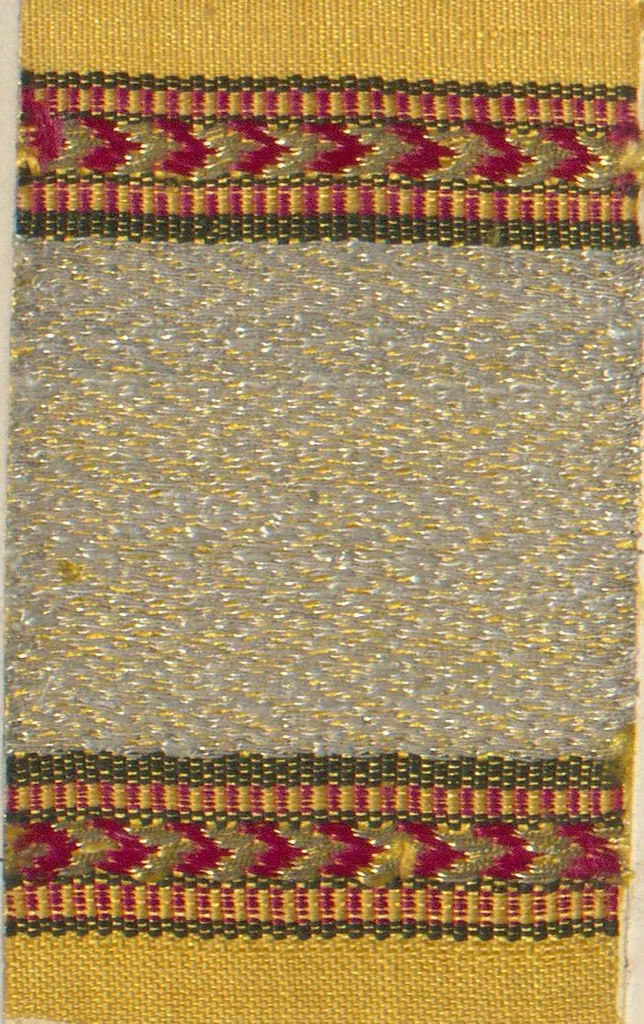An illustration from Collection of specimens and illustrations of the textile manufactures of India. Second series, 0101-0134 / prepared under the direction of J. Forbes Watson, 1877, leaf 45
