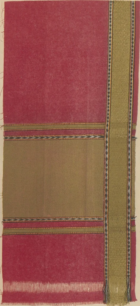 An illustration from Collection of specimens and illustrations of the textile manufactures of India. Second series, 0101-0134 / prepared under the direction of J. Forbes Watson, 1877, leaf 54